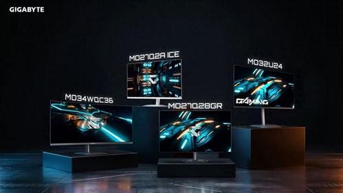 技嘉CES發布四款OLED電競顯示器 以精準調校成就制勝利器，推動電競應用系統生態革新